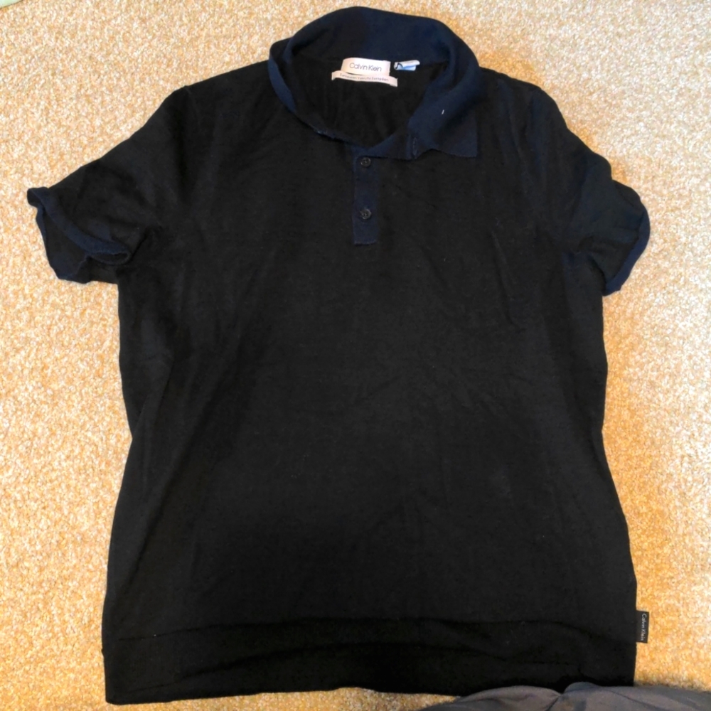 Calvin Klein wool polo shirt never worn